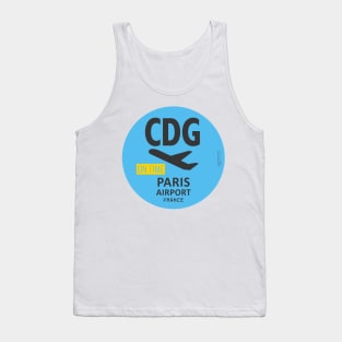 Paris sky design Tank Top